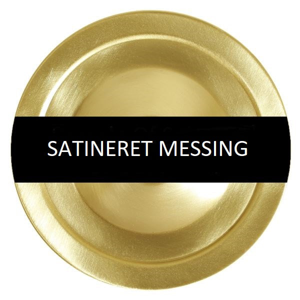 satineret messing