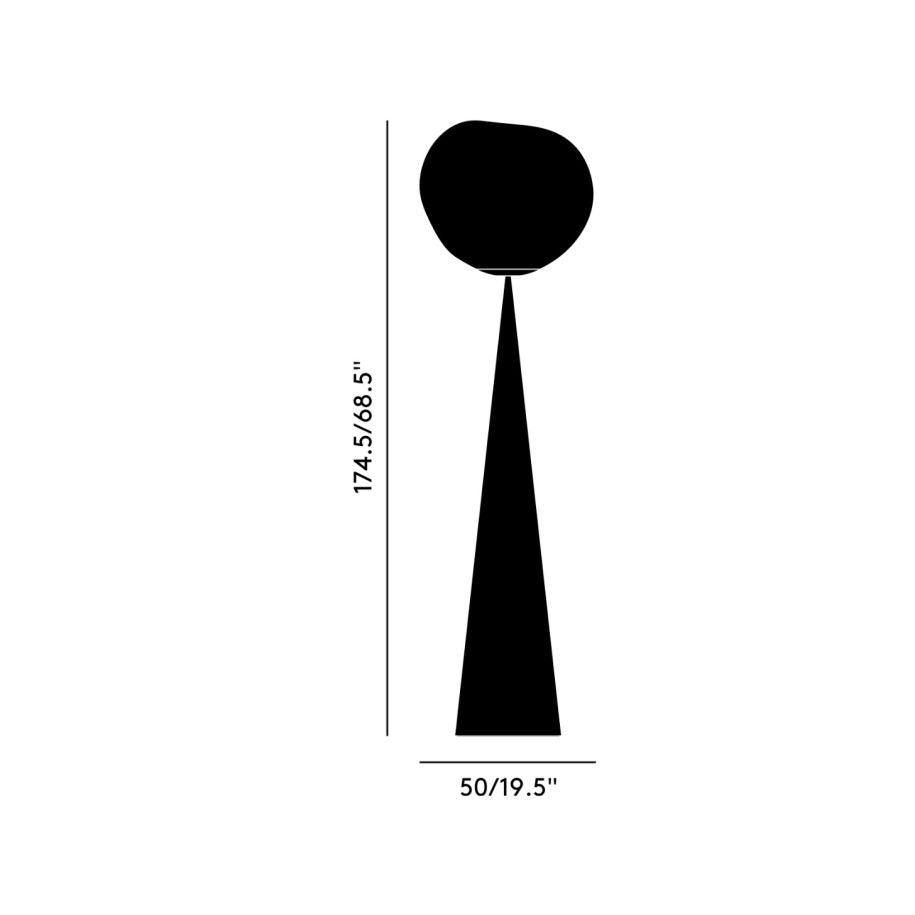 Melt Cone Fat Floor gulvlampe Tom Dixon