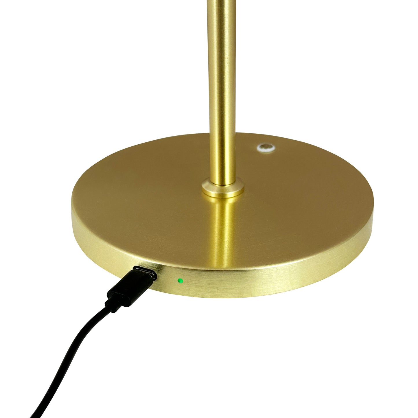 DL20 LED opal/messing bordlampe Dyberg-Larsen