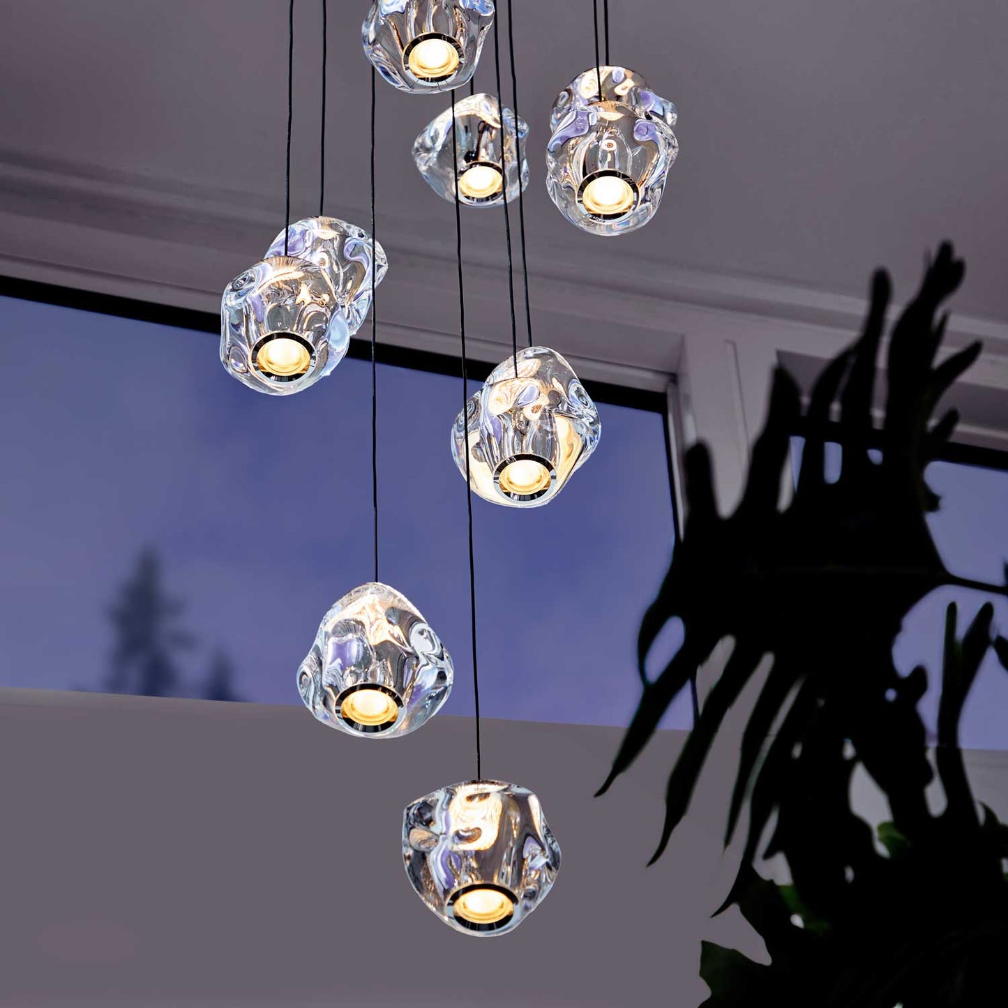Ice ball pendel fra Loom Design