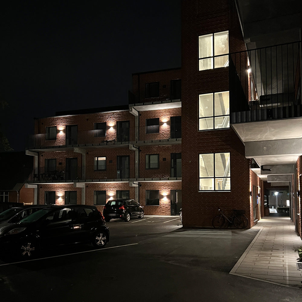 Juelsminde udendørs væglampe David Superlight