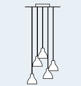 Luxy H5 ophæng fra Rotaliana