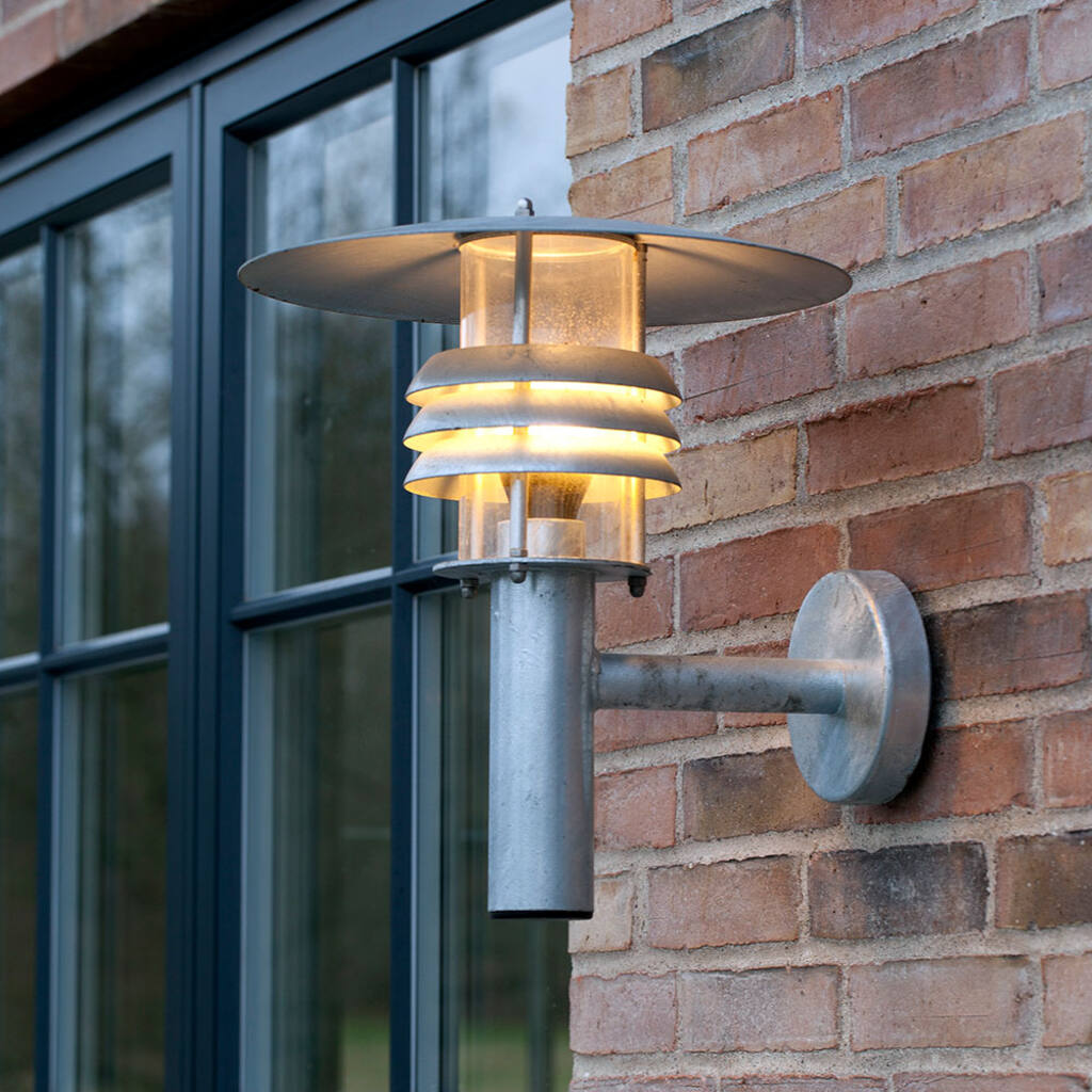 Mike udendørs væglampe David Super Light