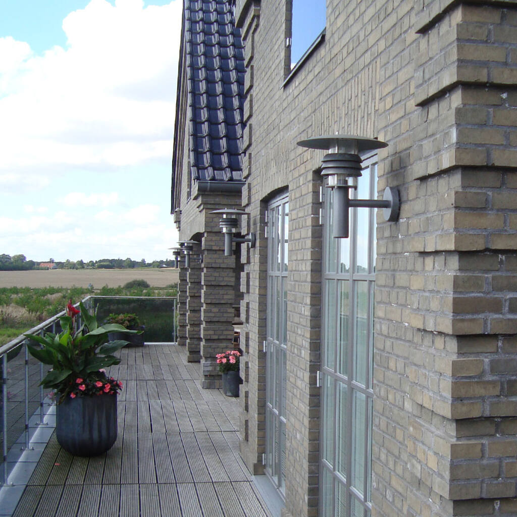 Mike udendørs væglampe David Super Light