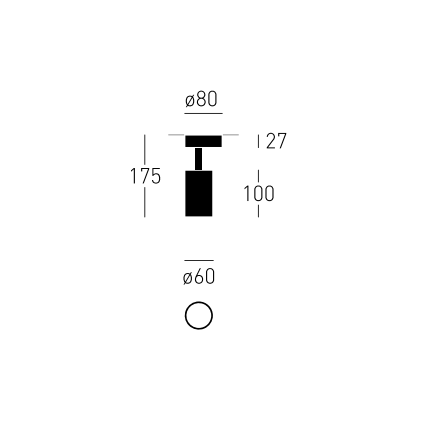 Qua + R ON GU10 spot Chors