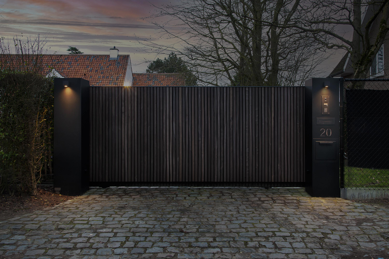 Tube Carré 1,0 & 2,0 Wall outdoor væglampe Wever & Ducré