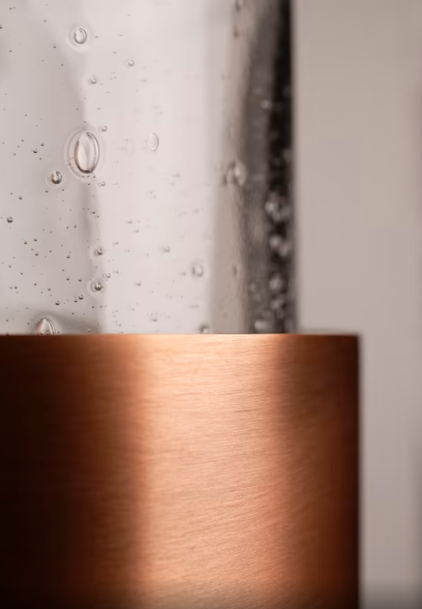 B1222 kobber væglampe Boom