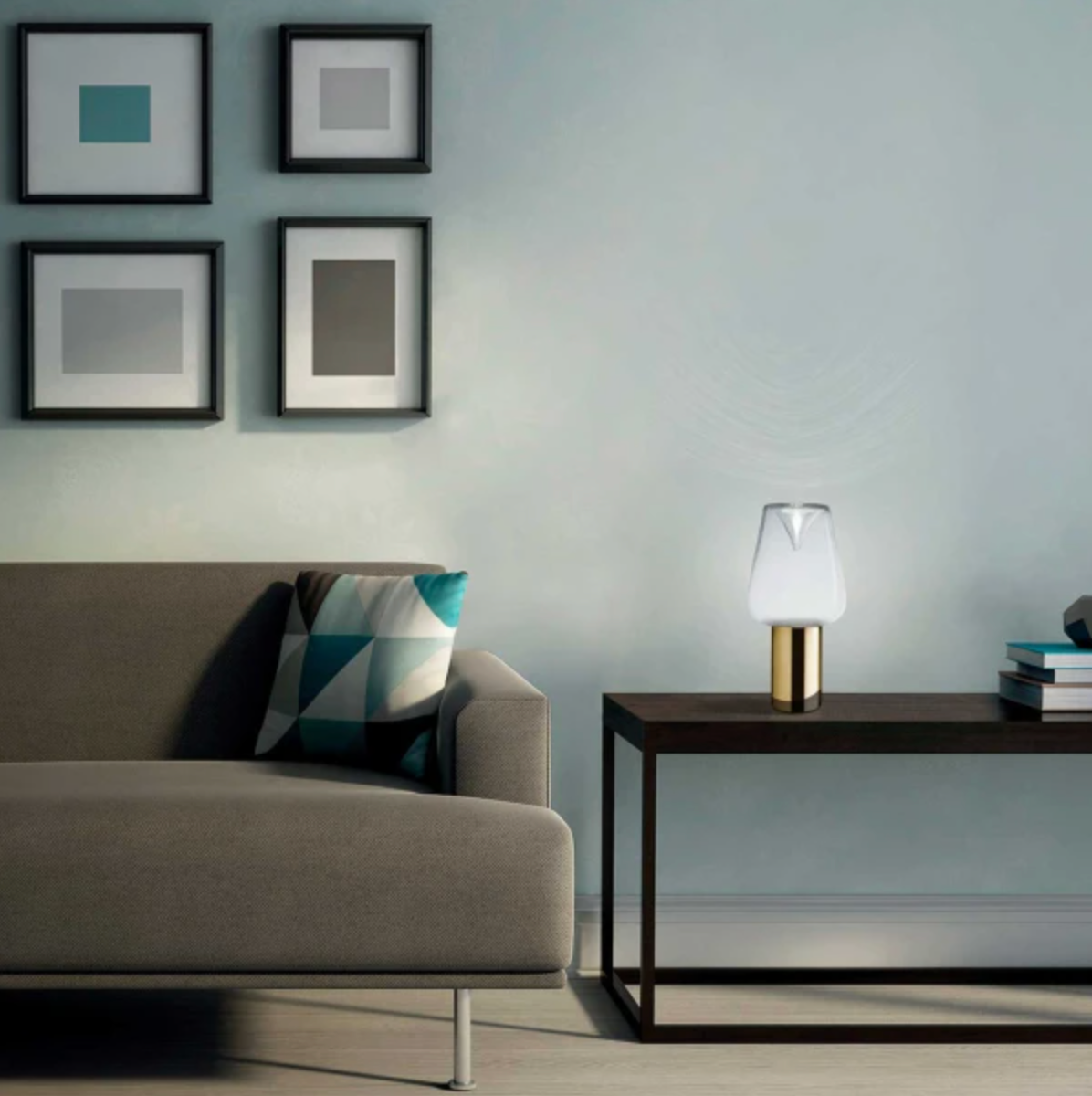 Aella Thin bordlampe fra Leucos