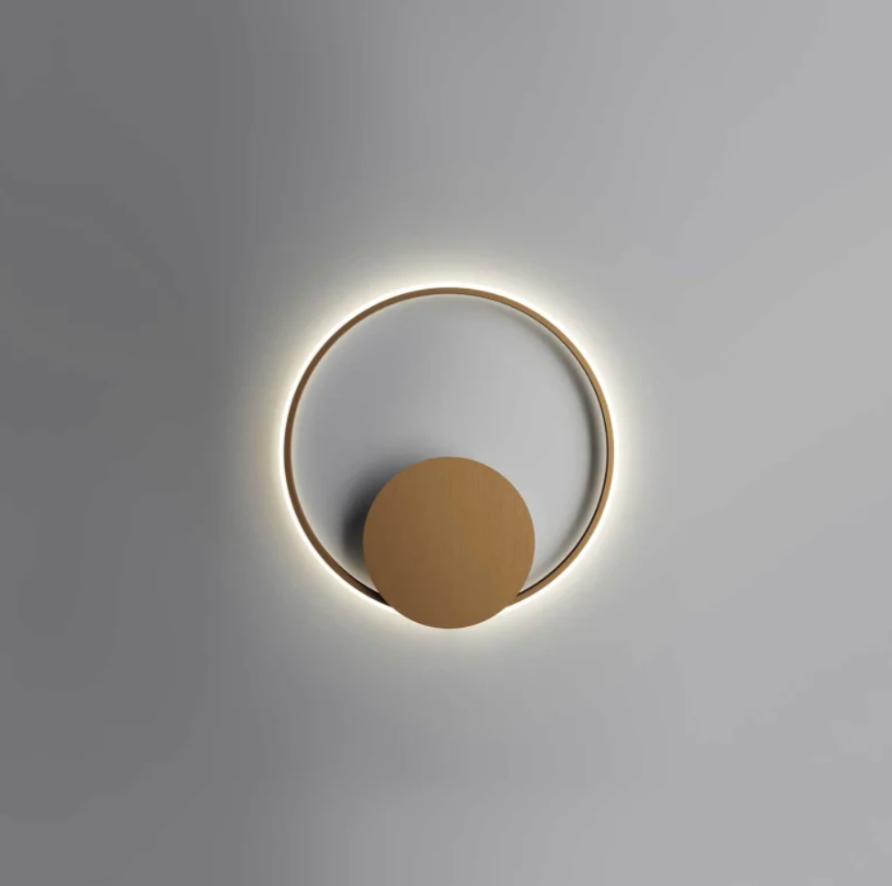 Olyring væg/-loftlampe fra Fabbian