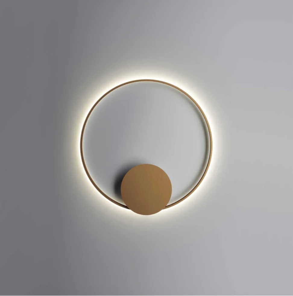 Olyring væg/-loftlampe fra Fabbian