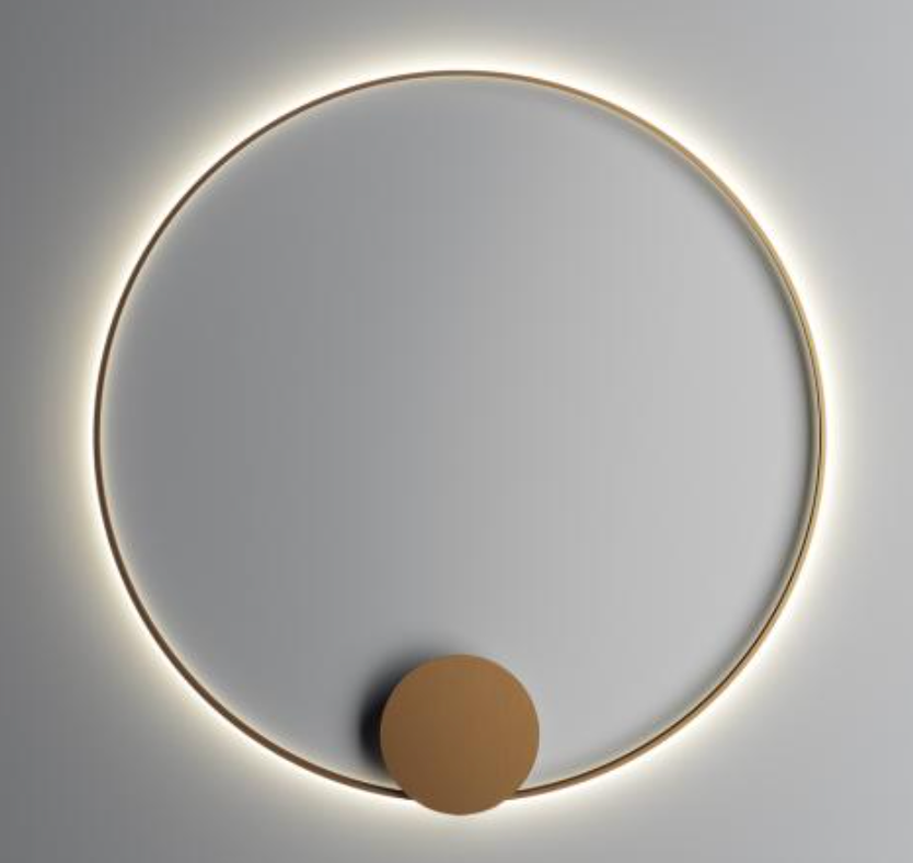 Olyring væg/-loftlampe fra Fabbian