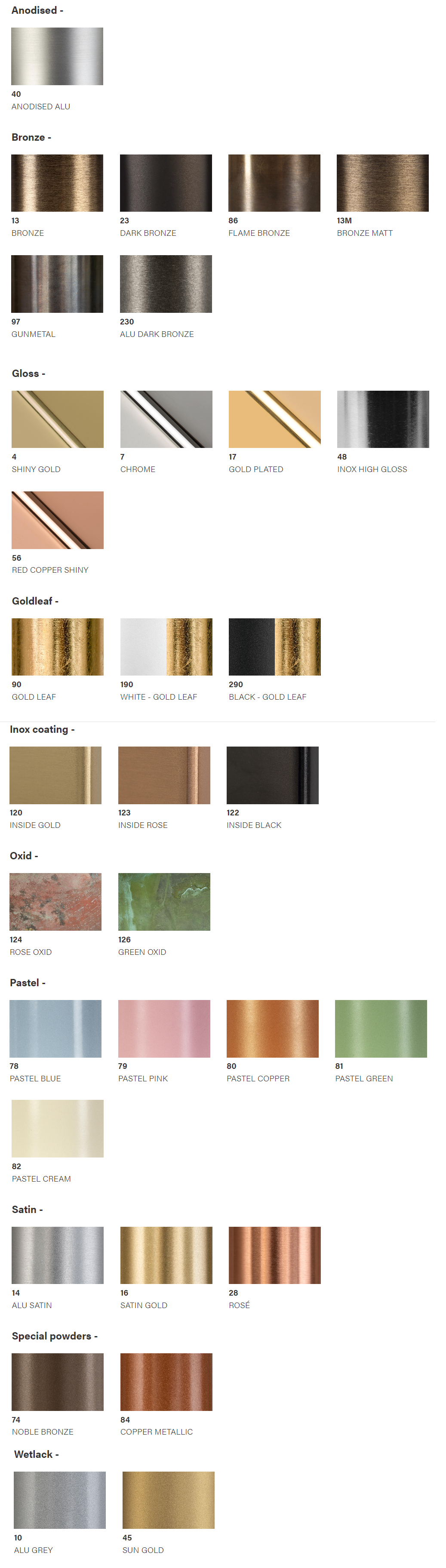 Aria downlights GU10 PSM Lighting