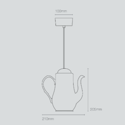 Tea 1 FP463N pendel Original BTC