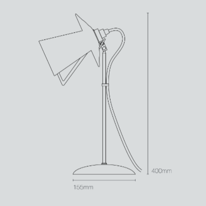 Teacup Table FT168N bordlampe original BTC