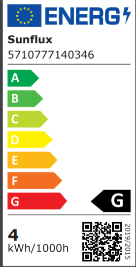 SUNFLUX GLOW E14 G45 KLAR 3,5W 2100K 280LM RA90 DÆMPBAR