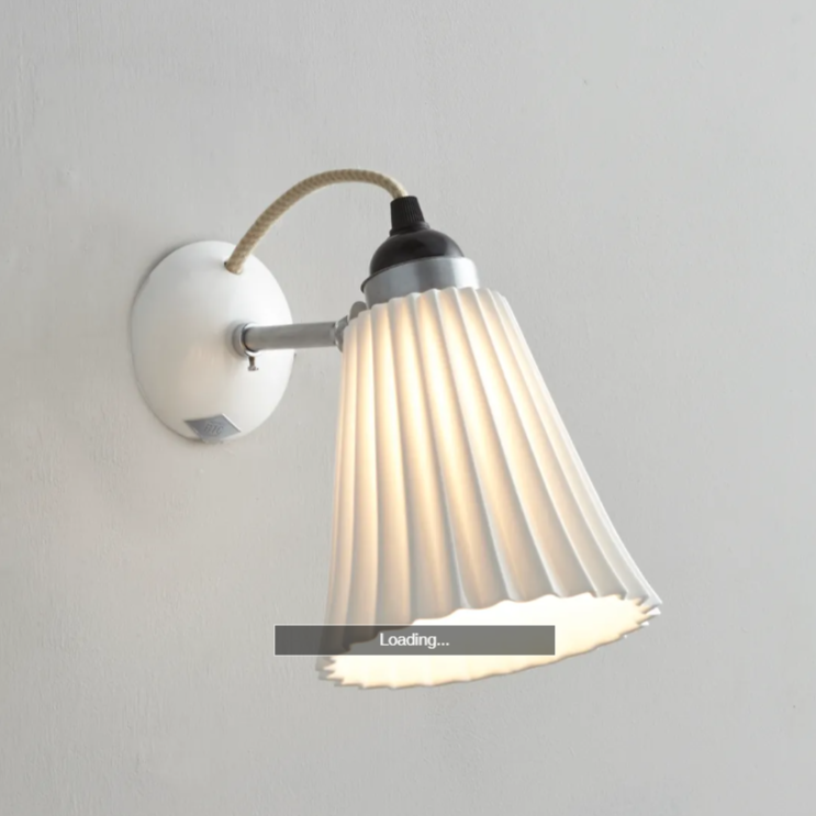 Hector Pleat væglampe Original BTC