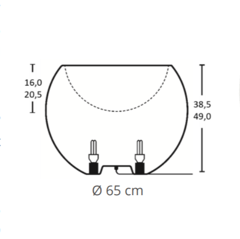 Flora blomster kasse med lys Epstein-design