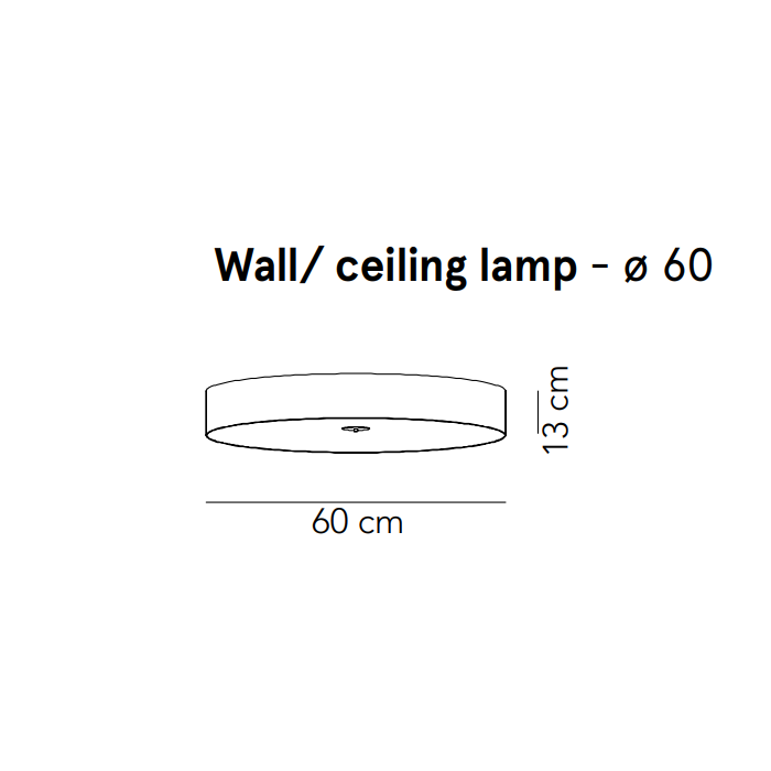 Discovolante AP/PL væglampe loftlampe Modu Luce