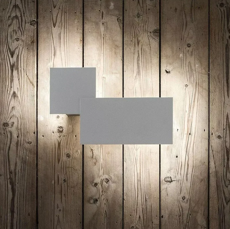 Puzzle Outdoor Square væglampe fra Lodes