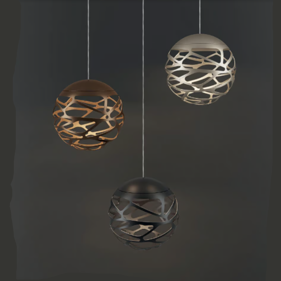 Kelly Cluster (sort) pendel fra Lodes (Outlet) 2 stk.