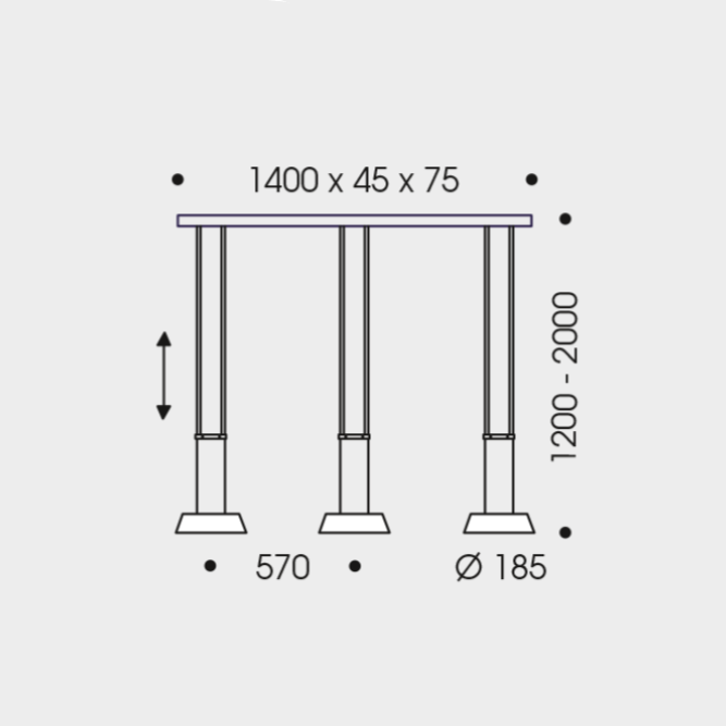 Glance LED hejs pendel Oligo