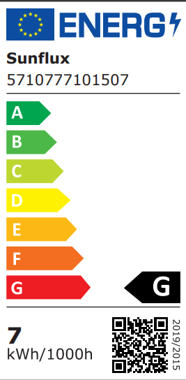 GU10 6,5W 2700K 350Lm Ra 95 40° Dæmpbar LED sunflux