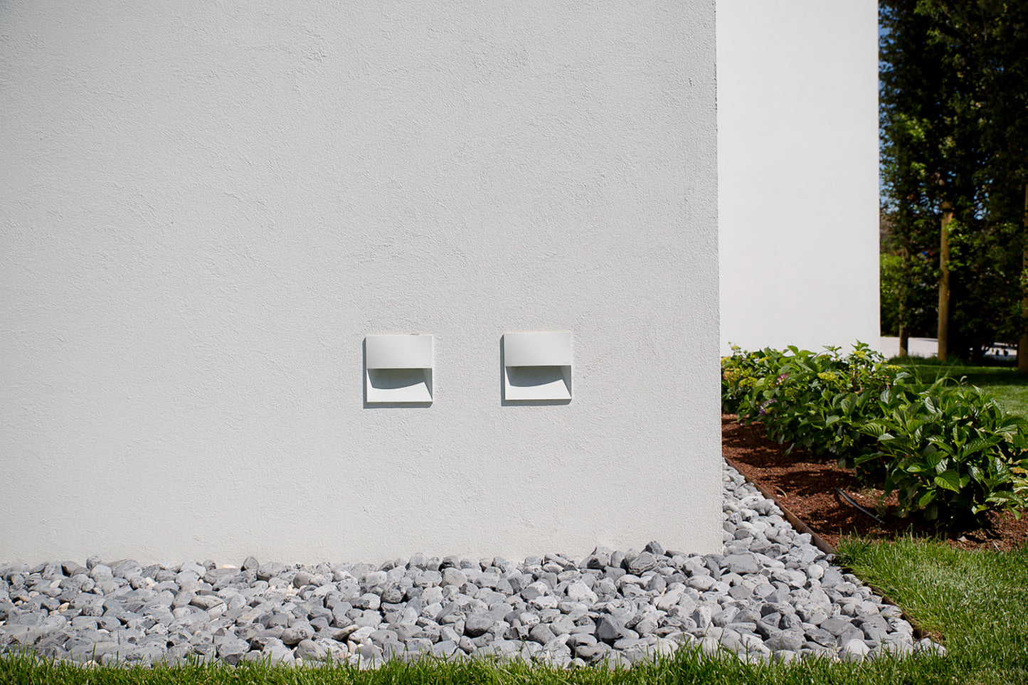 Walky firkantet indbygnings væglampe Iguzzini