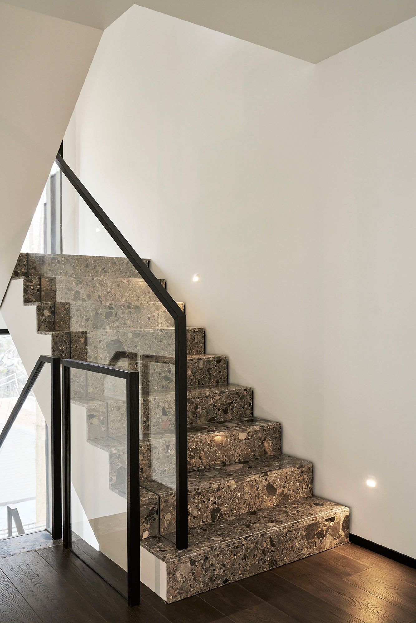 Walky firkantet indbygnings væglampe Iguzzini