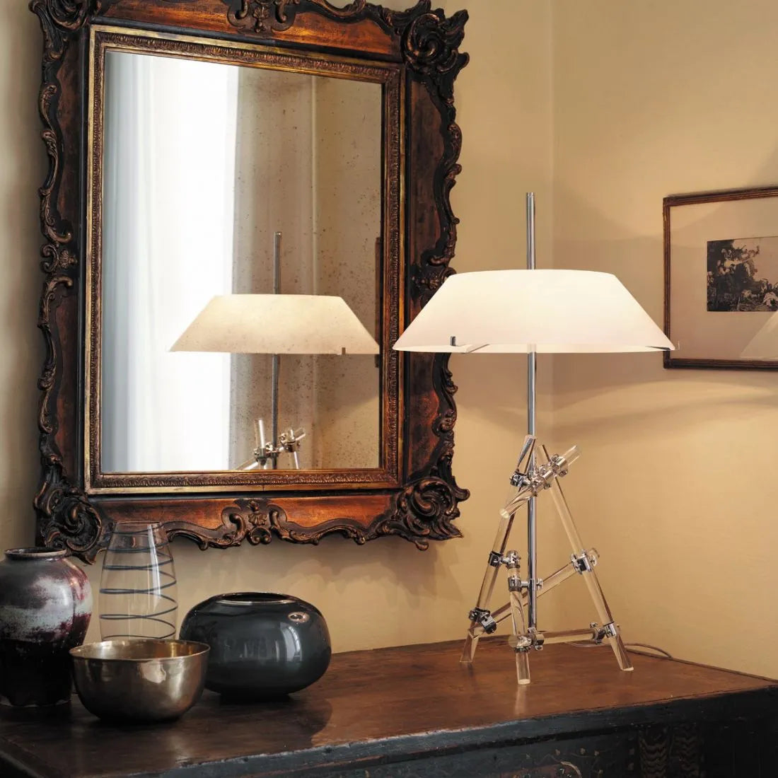 Ashanghai bordlampe fontana Arte