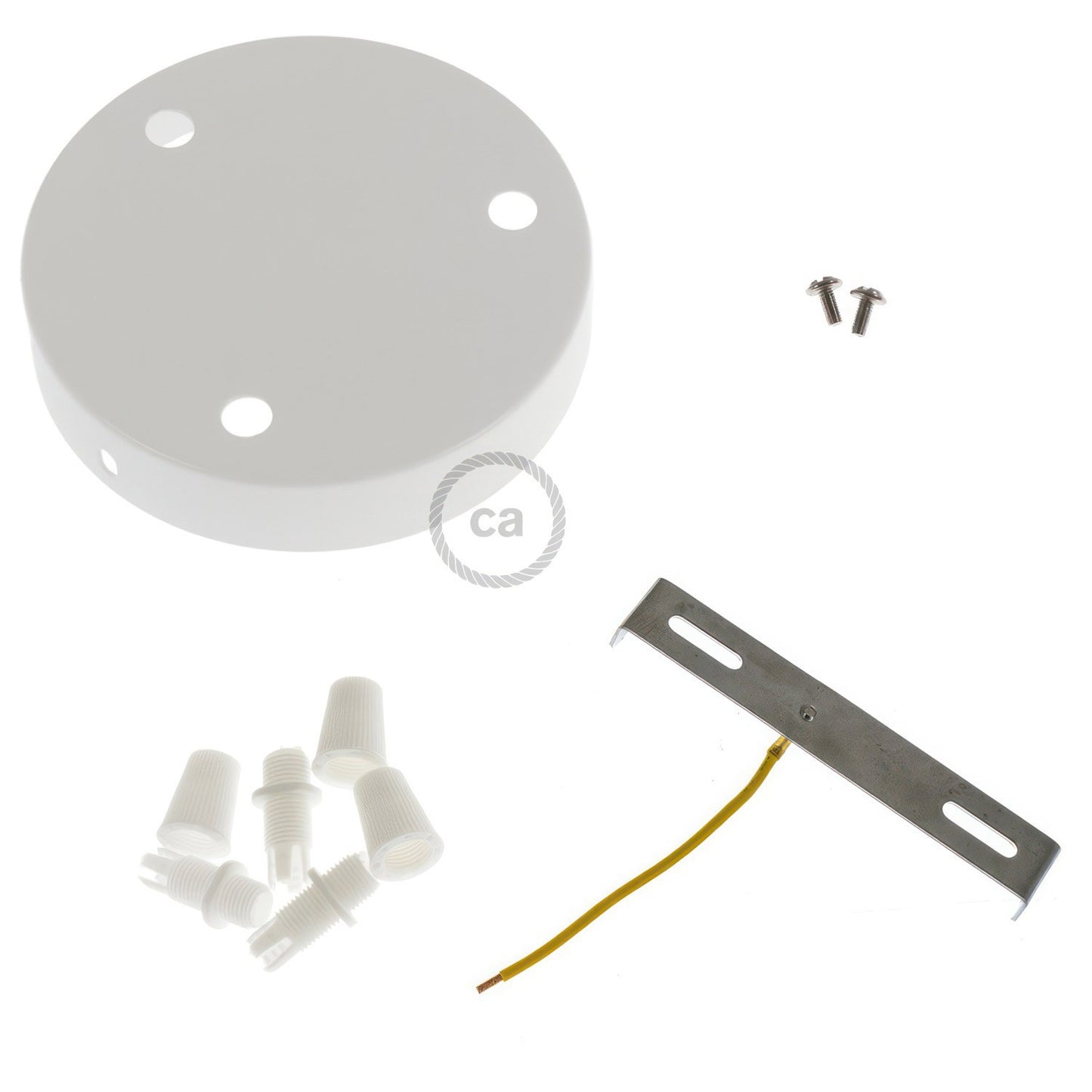 Roset til 3 lampe Ø12 cm