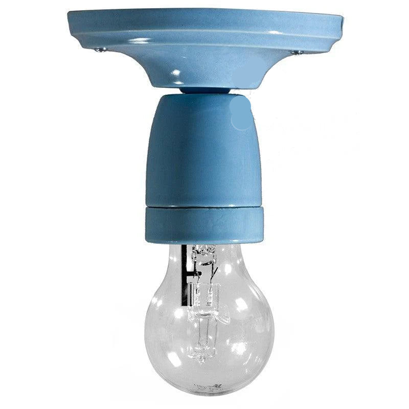 Porcelæns væg loftlampe