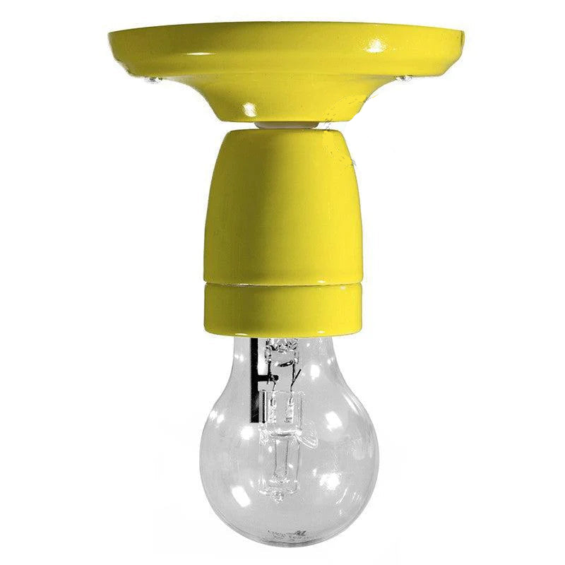 Porcelæns væg loftlampe