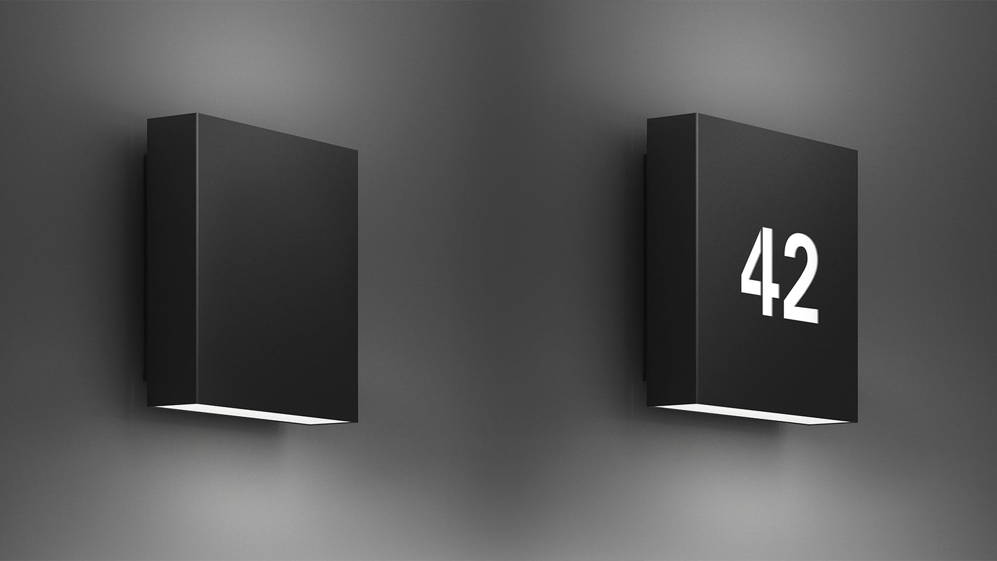 Square 270 væglampe Focus Lighting