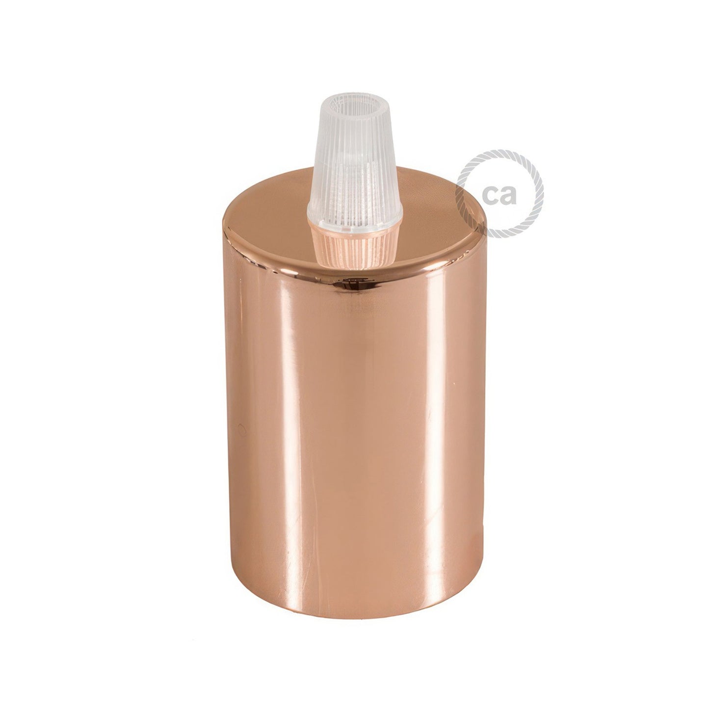 E27 cylinder fatnings kit med conical ledningsaflastning