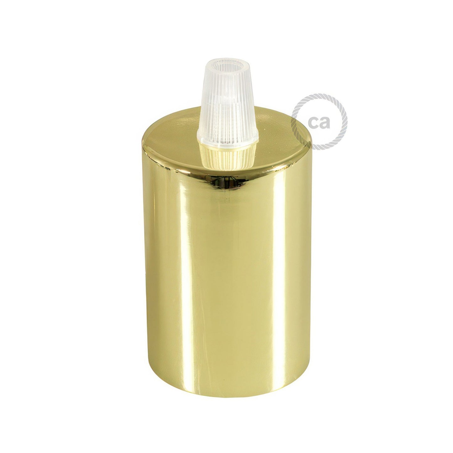 E27 cylinder fatnings kit med conical ledningsaflastning
