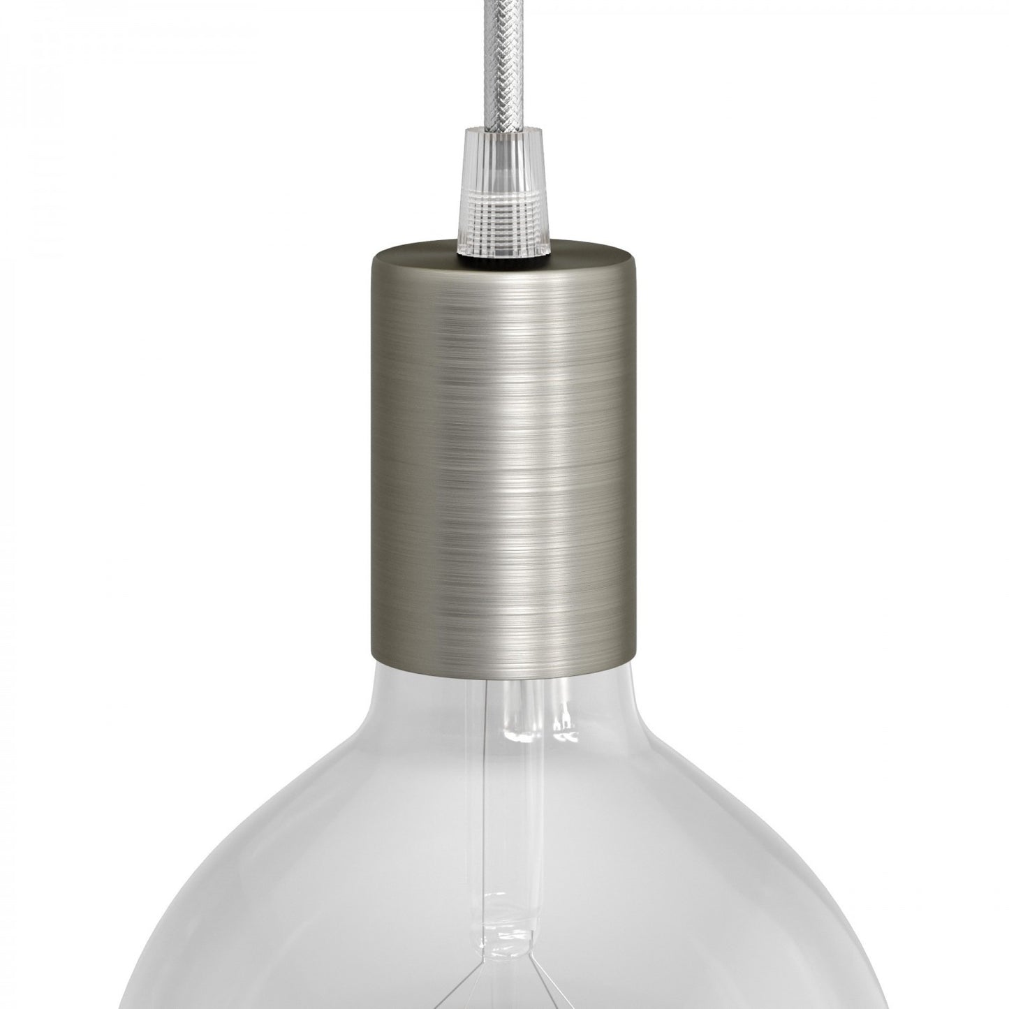 E27 cylinder fatnings kit med conical ledningsaflastning