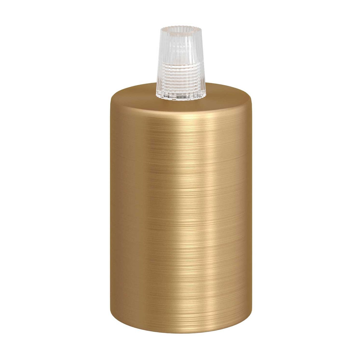 E27 cylinder fatnings kit med conical ledningsaflastning
