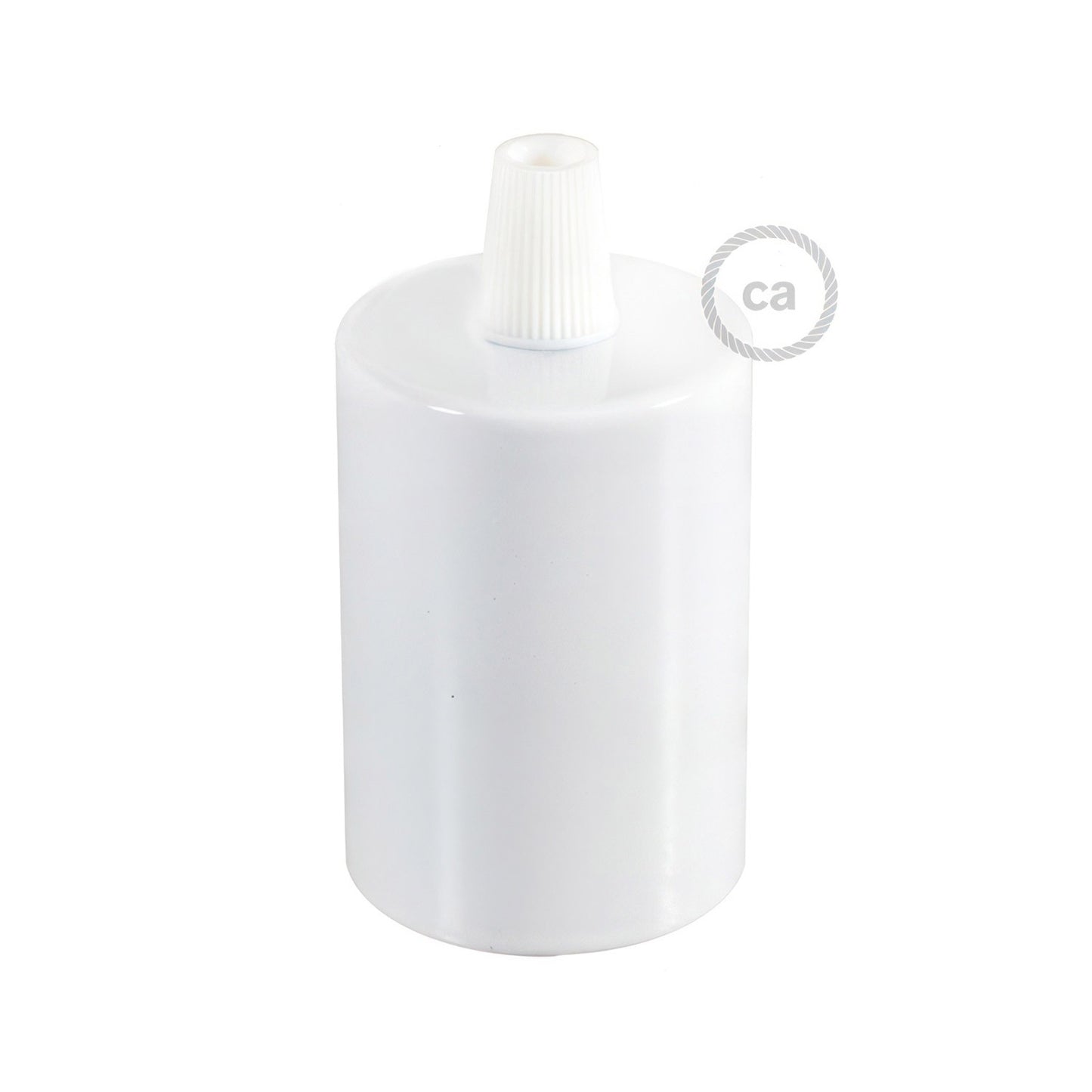 E27 cylinder fatnings kit med conical ledningsaflastning