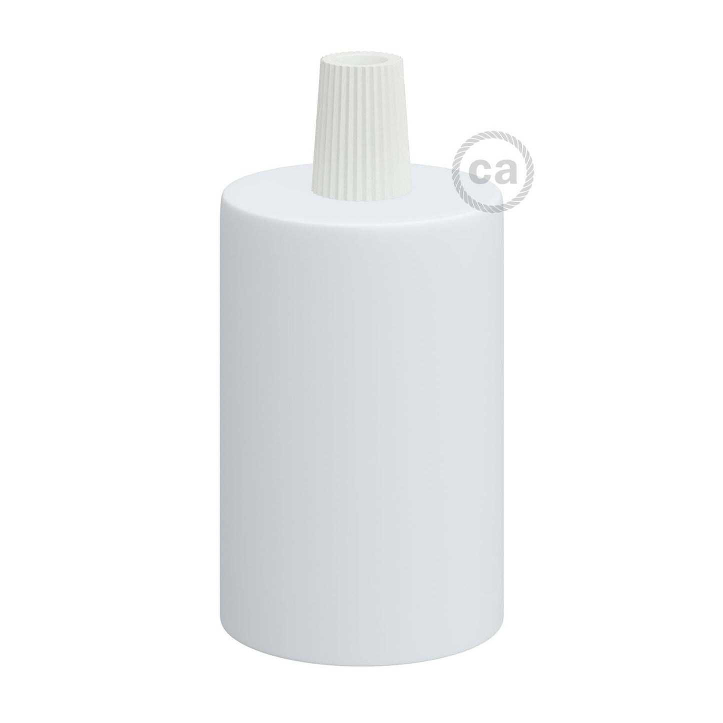 E27 cylinder fatnings kit med conical ledningsaflastning