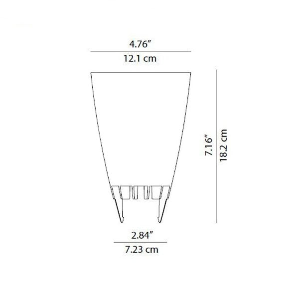 Costanza gulvlampe D13 t.i. Luceplan tænd/sluk