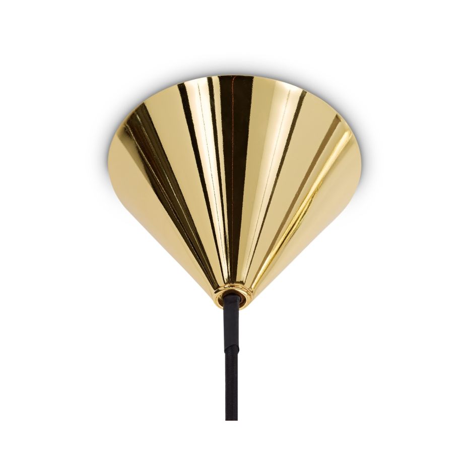 Plane Drop lysekrone messing Tom Dixon