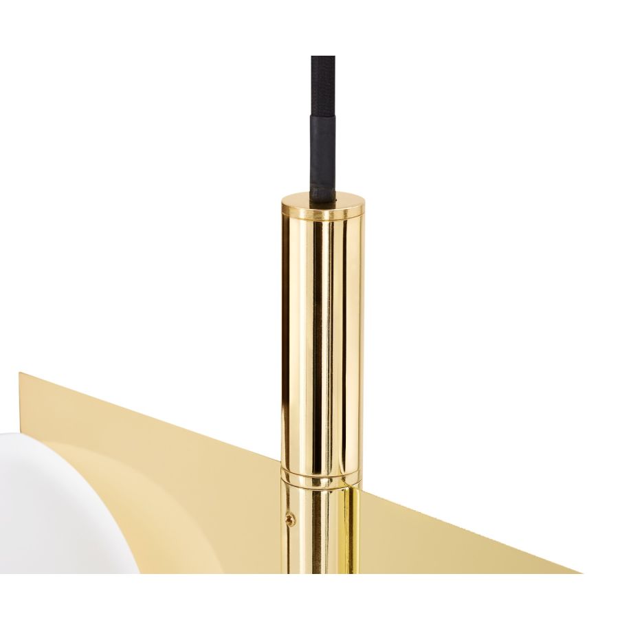 Plane Drop lysekrone messing Tom Dixon