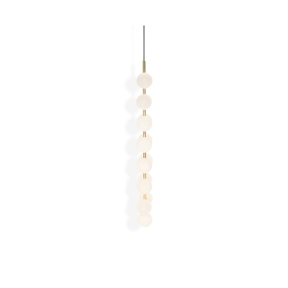 Plane Drop lysekrone messing Tom Dixon