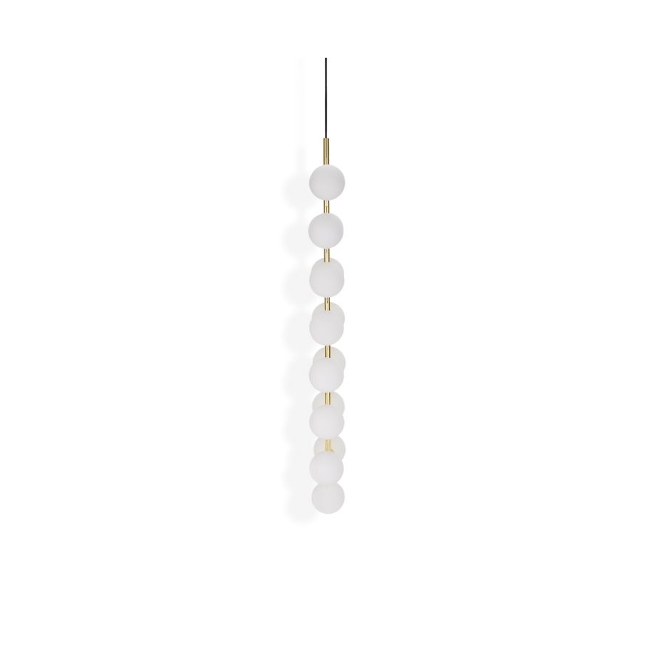 Plane Drop lysekrone messing Tom Dixon