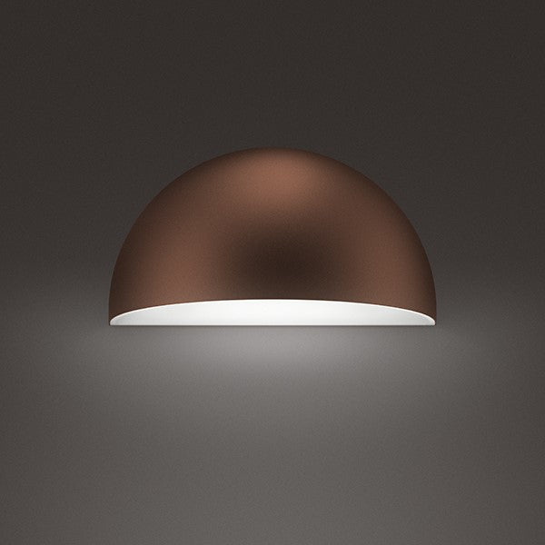 Quarto 270 væglampe i corten brun