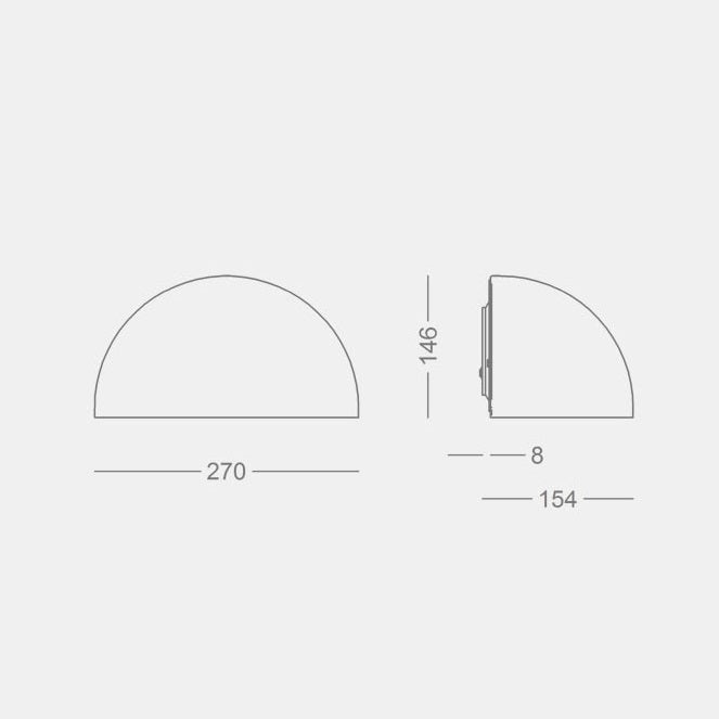 Quarto lampen 380 væglampe Focus Lighting