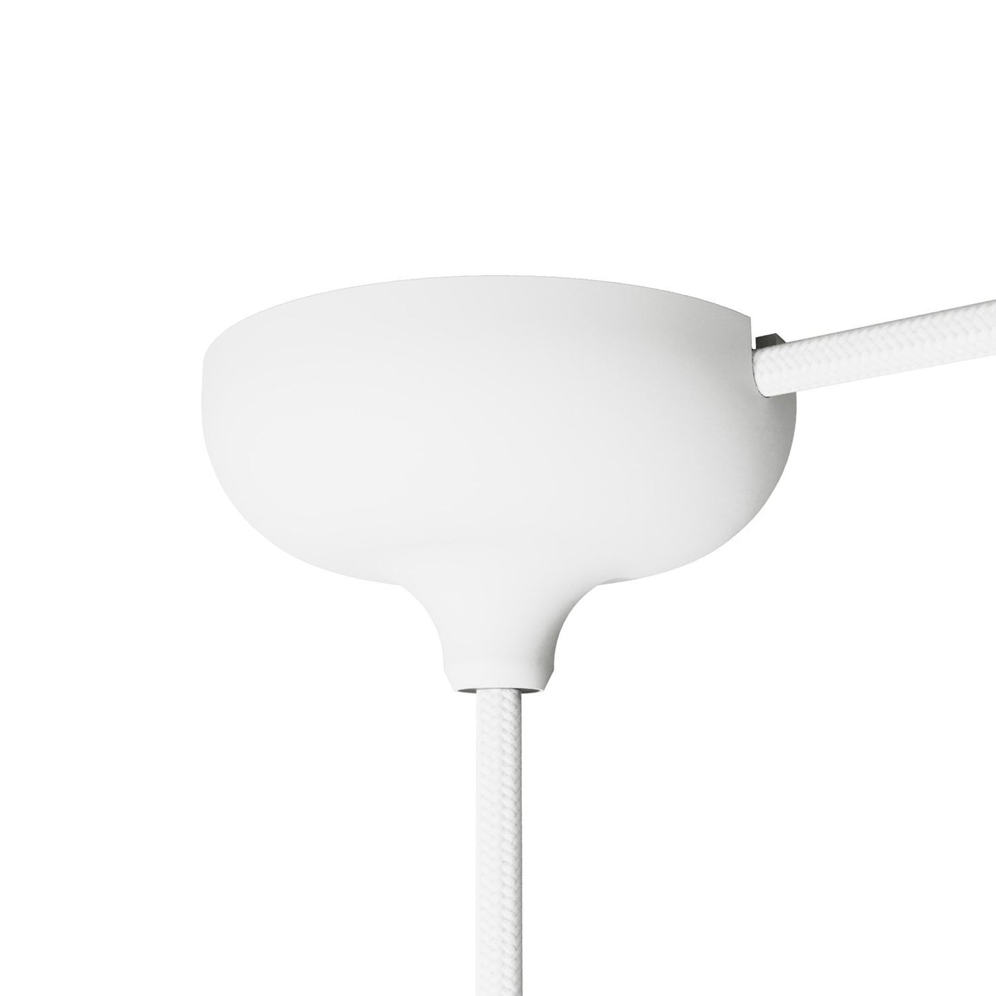 Pendelroset silikone med centerhul