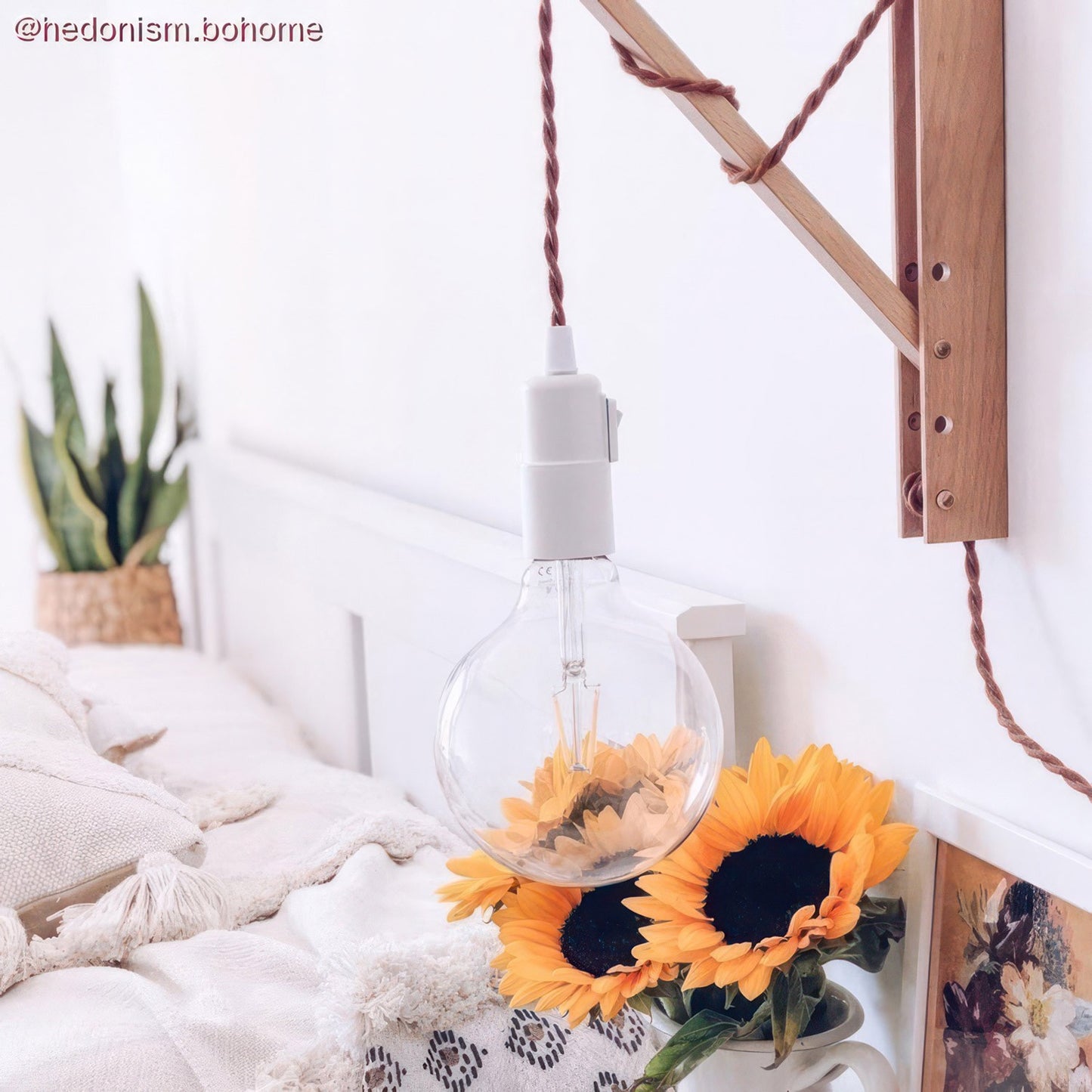 Snoet Hjort ægte bomuld dekorativ stofledning