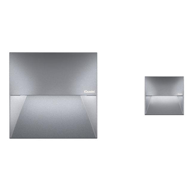 Walky firkantet indbygnings væglampe Iguzzini