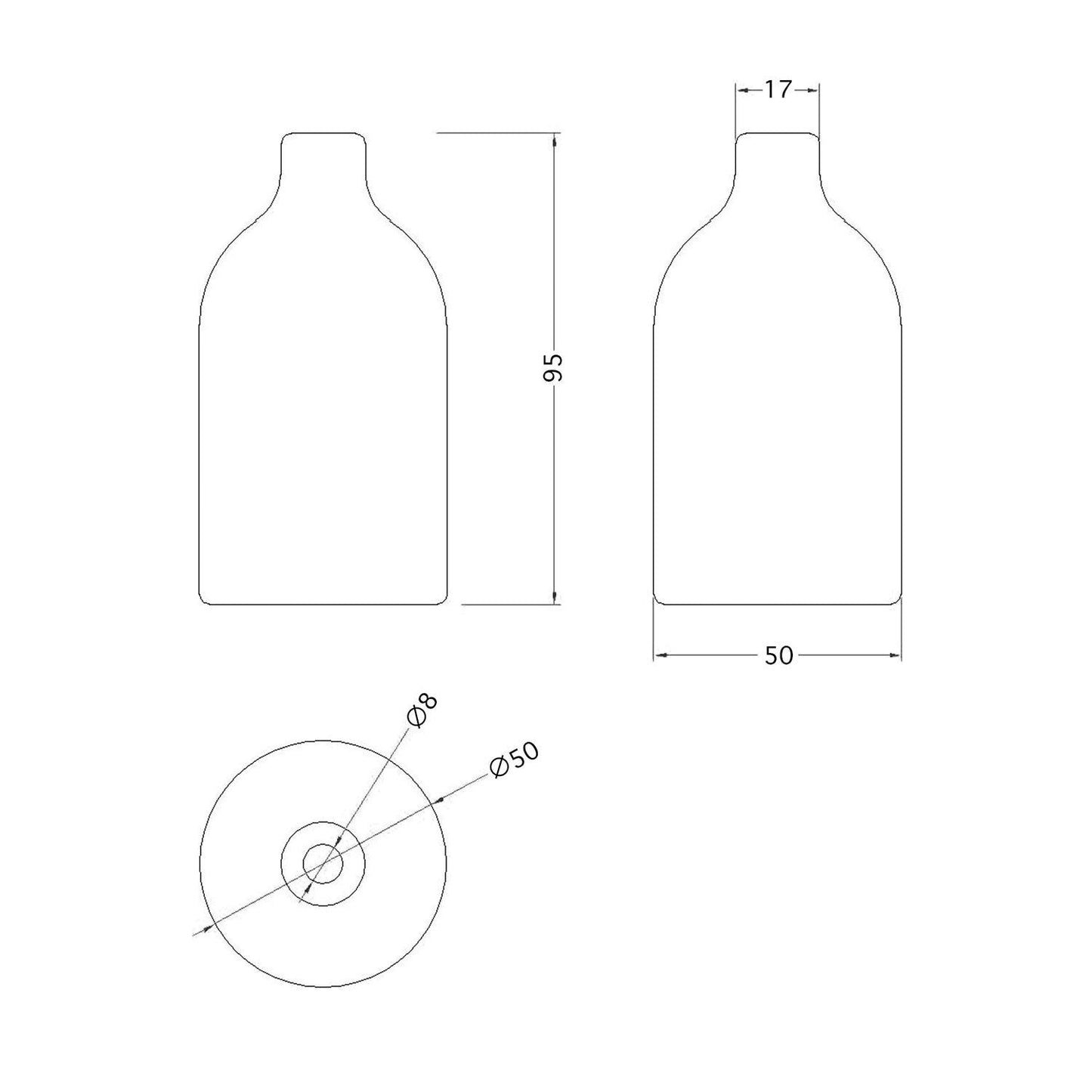 E27 fatning kit i træ